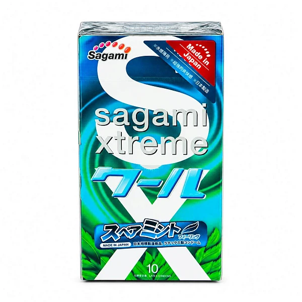 Презервативы «Sagami Xtreme Mint» с ароматом мяты №3
