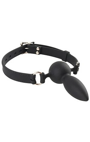Стимулятор с креплением на голове «Silicone Face Fucker Gag»