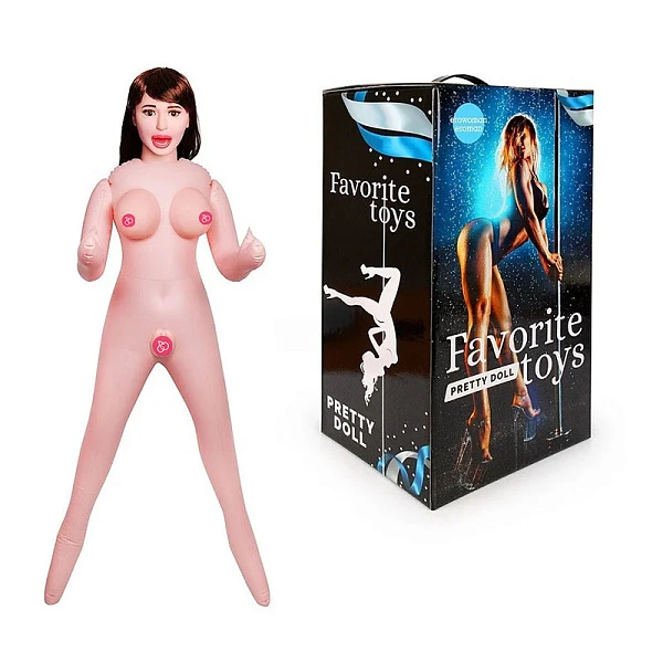 Секс-кукла «Бритни» с вибрацией, 155 см