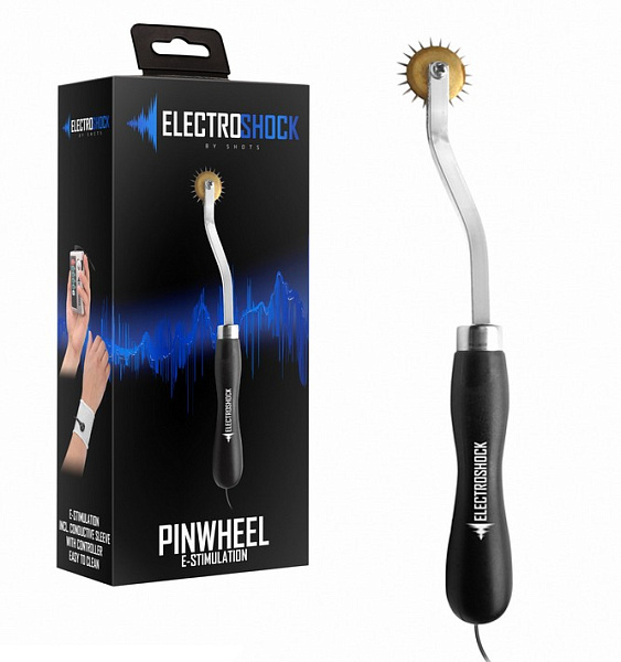 Колесо Вартенберга «Pinwheel Shots Electroshock» с электростимуляцией