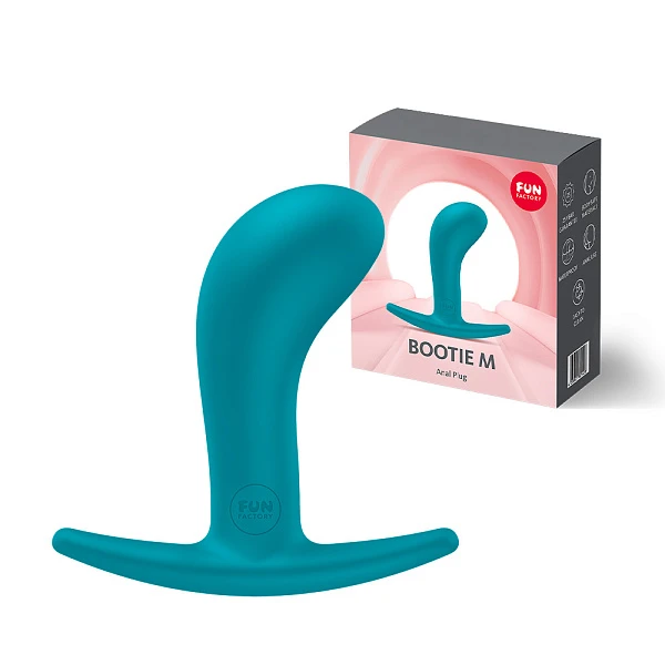 Анальная пробка «Bootie М» голубой