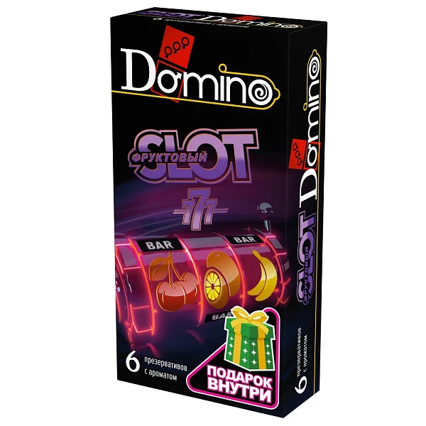 Презервативы DOMINO PREMIUM Фруктовый SLOT