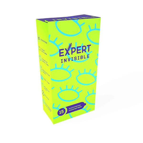 Презервативы Expert "Invisible" №15