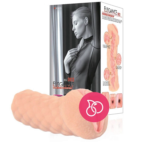 Мастурбатор-вагина «Elegance.002» с двойным слоем