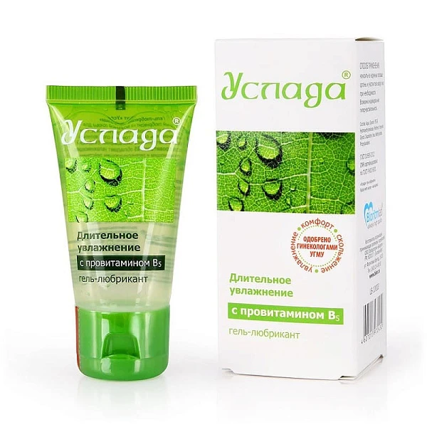 Лубрикант «Услада» с провитамином B5, 30 мл