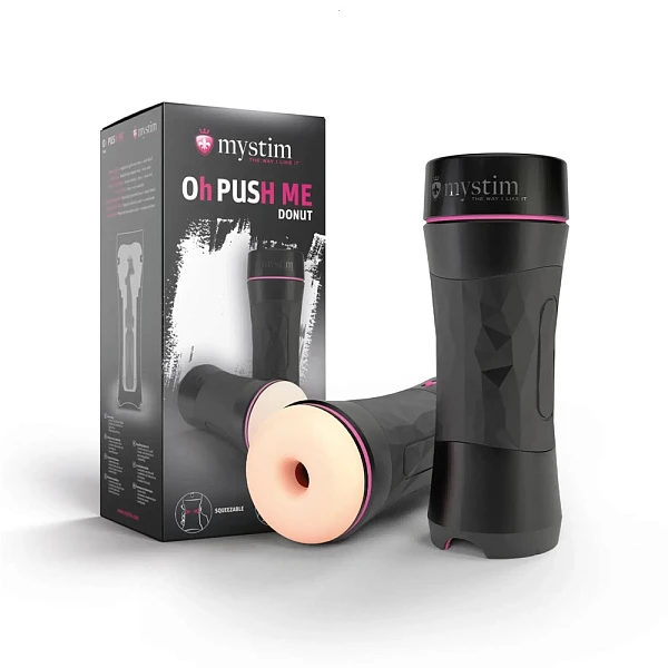 Мастурбатор-анус «Mystim OH PUSH ME Donut»