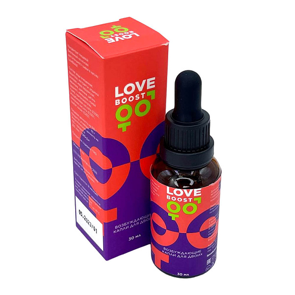 Возбуждающие капли для двоих «LoveBoost» 30 мл