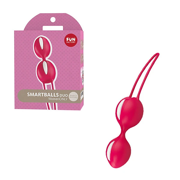 Вагинальные шарики «Smartballs Duo», красные