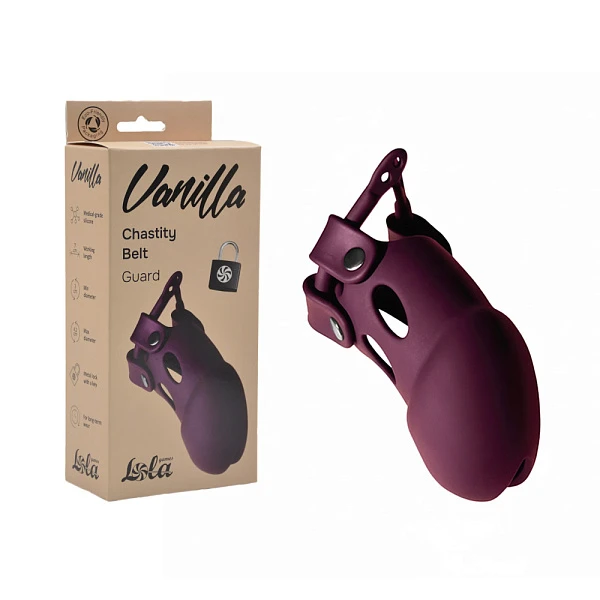 Пояс верности «Guard Vanilla Wine Red», красный