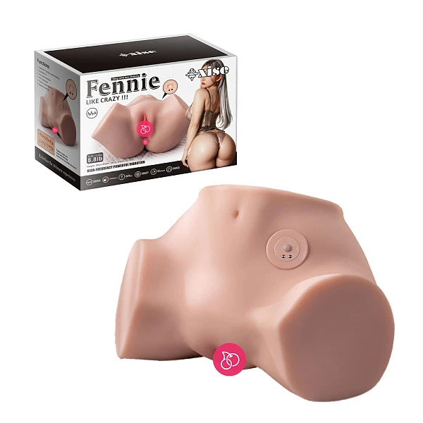Мастурбатор-полуторс «Fannie» с вибрацией