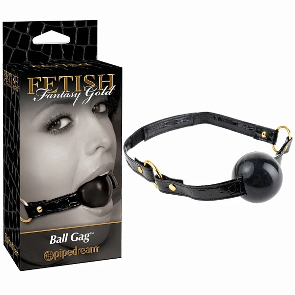 Кляп «Gold Ball Gag»