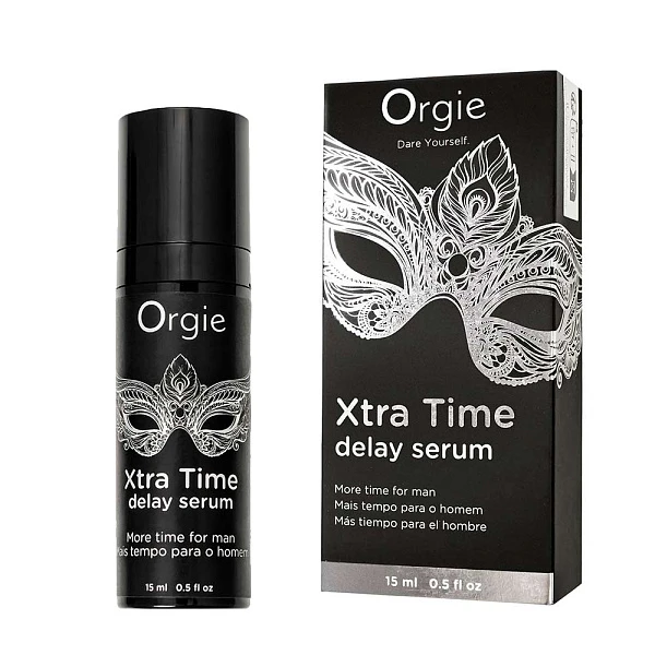 Силиконовый гель-пролонгатор с продлевающим эффектом «Xtra Time Delay Serum, 15 мл