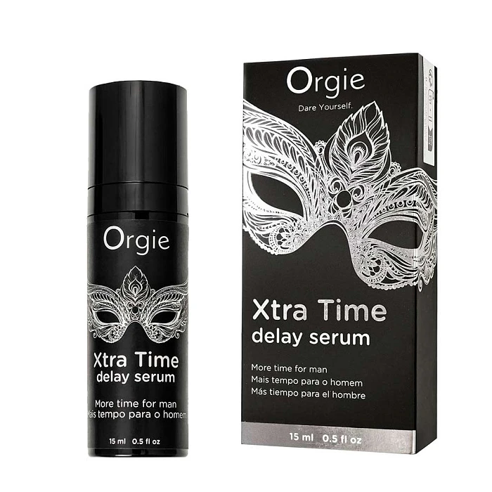 Силиконовый гель-пролонгатор с продлевающим эффектом «Xtra Time Delay Serum, 15 мл изображение №9
