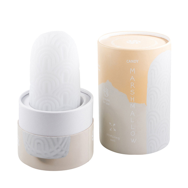 Мастурбатор «Marshmallow Maxi Candy White»