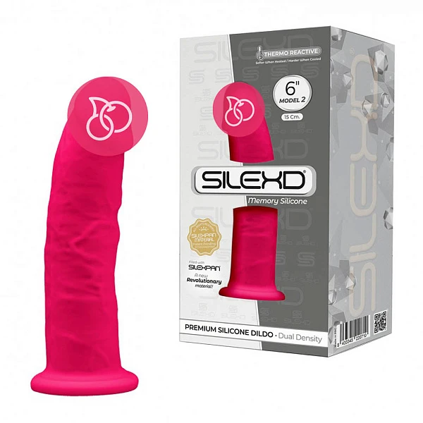 Фаллоимитатор на присоске «SileXD Model 2» 6", розовый