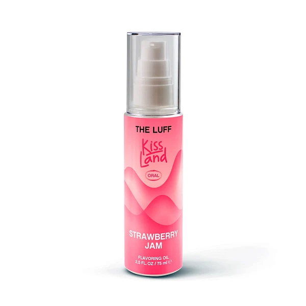 Съедобное массажное масло «Оral flavouring oil Kiss Land Srawberry Jam», 75 мл