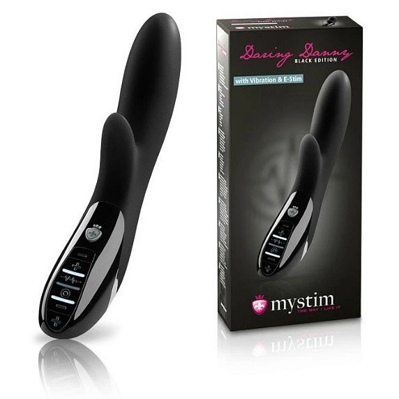Вибратор-кролик с электростимуляцией «Mystim Daring Danny»