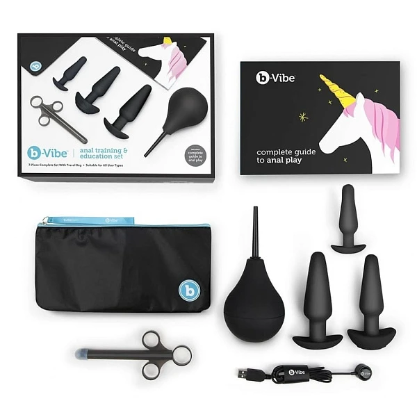 Обучающий набор для подготовки к анальному сексу «B-Vibe»