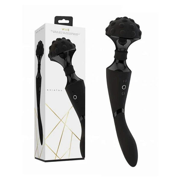 Двухсторонний вибромассажер «Shiatsu»