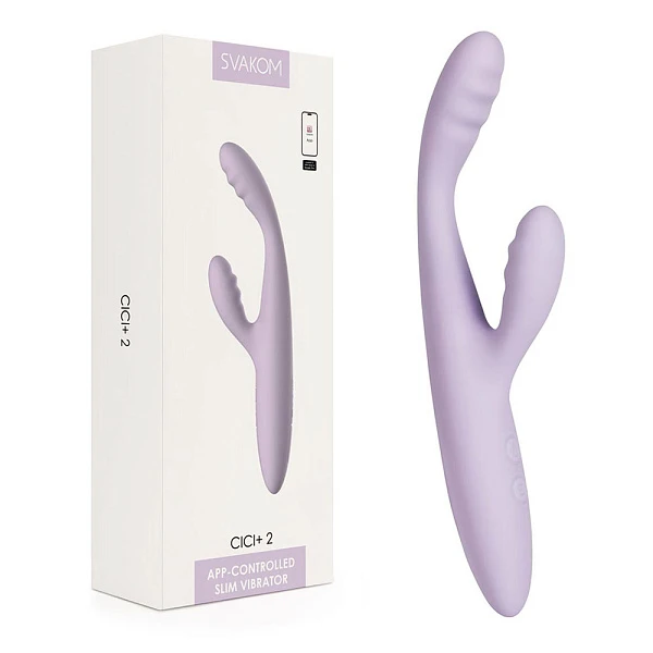 Интерактивный вибростимулятор «Cici+ 2» с функцией нагрева