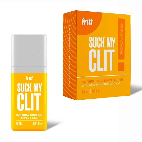 Жидкий вибратор с увлажняющим эффектом «Suck my», манго, 15 мл