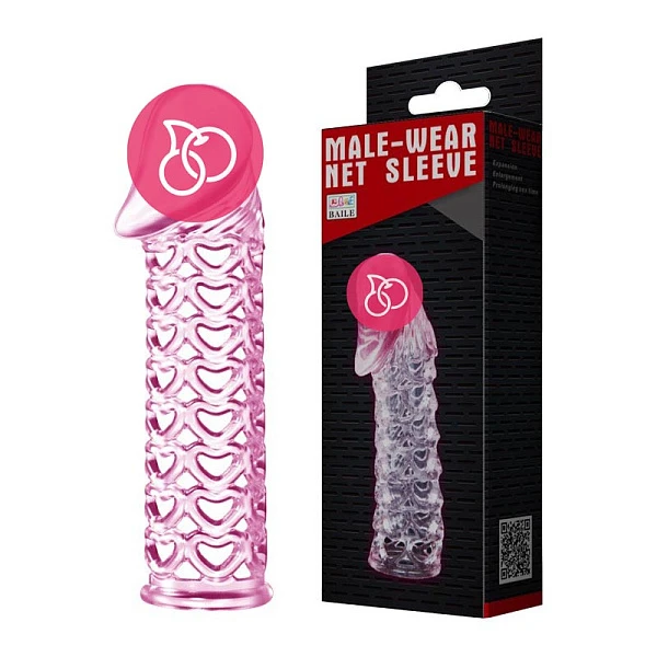 Насадка с закрытой головкой «Baile Hearts»