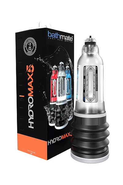 Вакуумная гидропомпа «Bathmate HydroMax 5», прозрачная