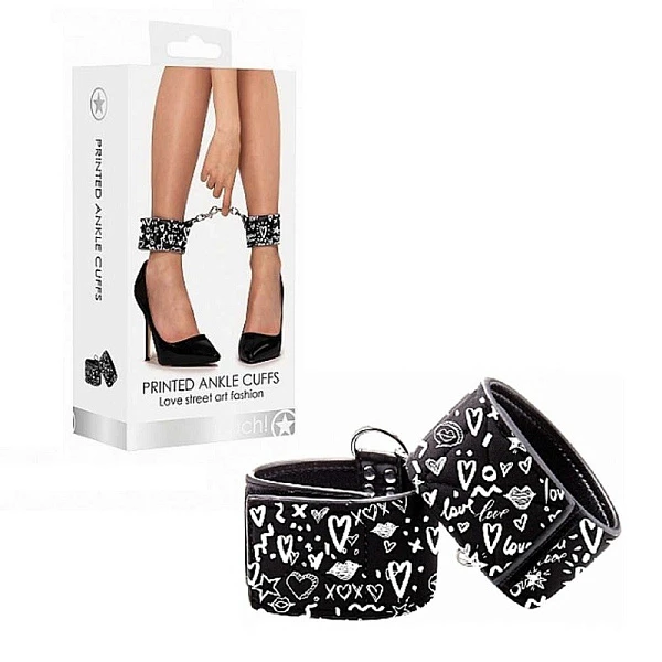 Поножи на цепочке «OUCH! Love Street Art Fashion»