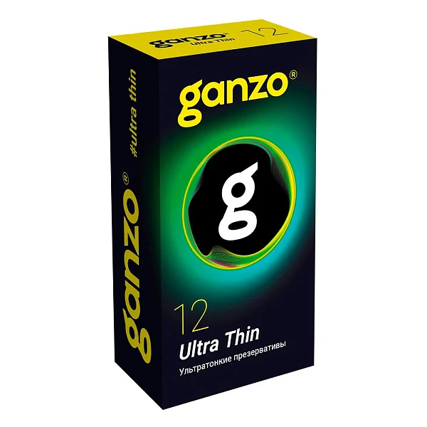 Презервативы ультратонкие «Ganzo Ultra Thin», №12