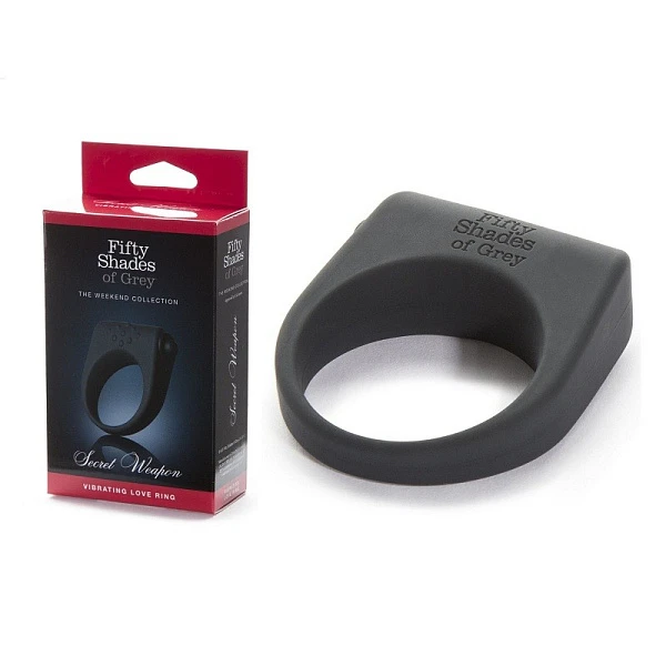 Виброкольцо для пениса «Secret Weapon Shades-of-Grey»