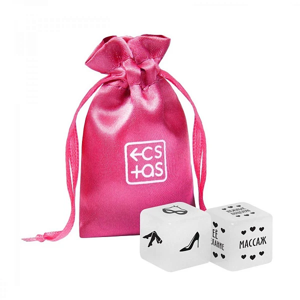 Неоновые секс-кубики в мешочке