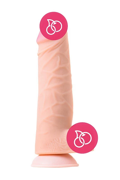 Вибратор-гигант на присоске «LoveToy» 28,5 см