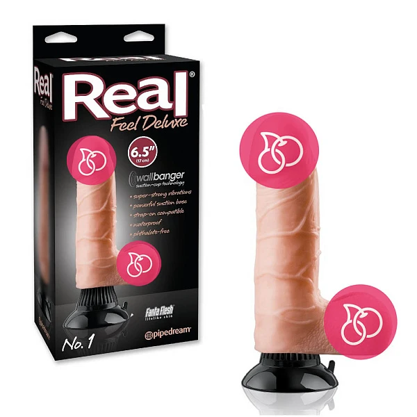 Реалистичный вибратор «Real Feel Deluxe No.1»