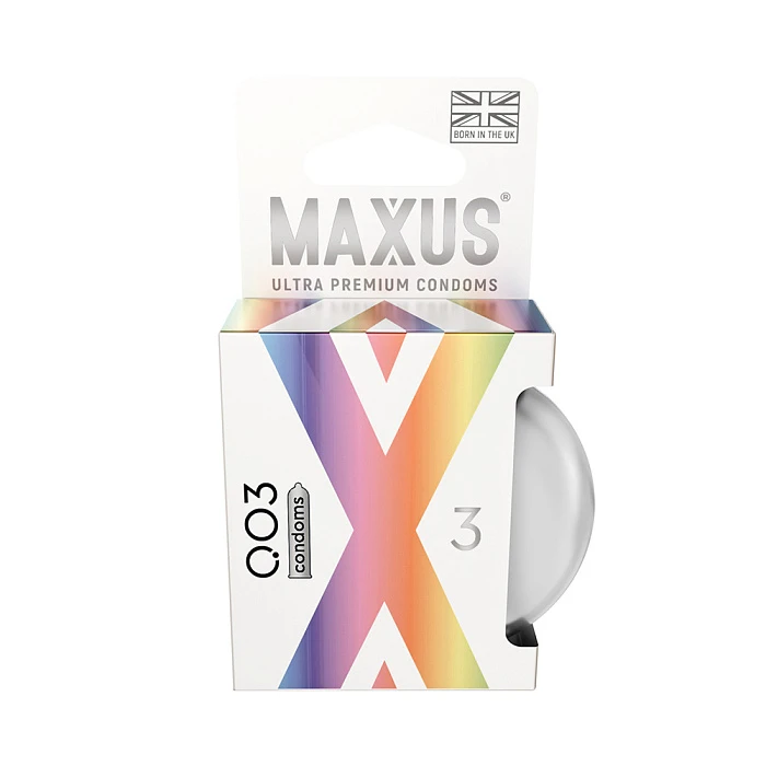 Презервативы «MAXUS 003» экстремально тонкие, 3 шт изображение №4