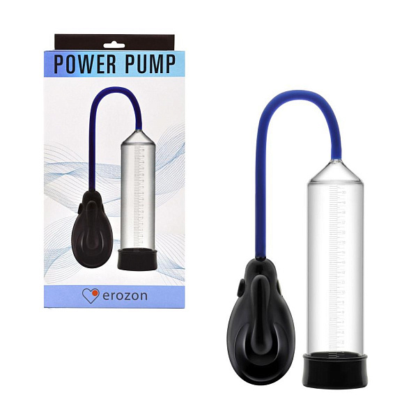 Автоматическая вакуумная помпа «Erozon Automatic Penis Pump»
