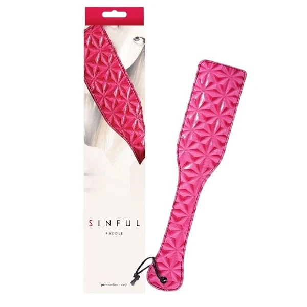 Шлепалка «SINFUL PADDLE», розовая