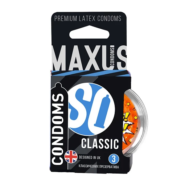 Презервативы «MAXUS Air Classic», 3 шт.