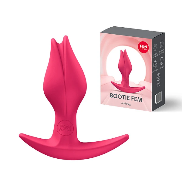 Анальная пробка «Bootie Fem» розовая