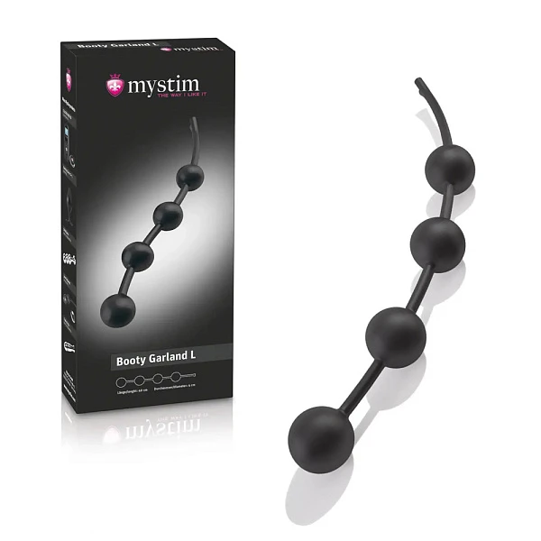 Анальные бусы «E-stim Booty Garland L»