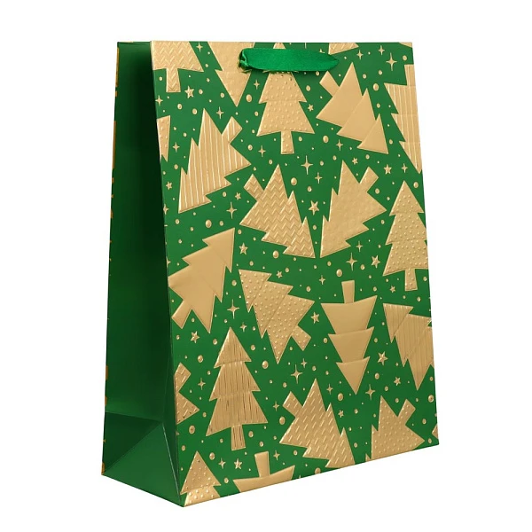 Новогодний подарочный пакет «Елочки»
