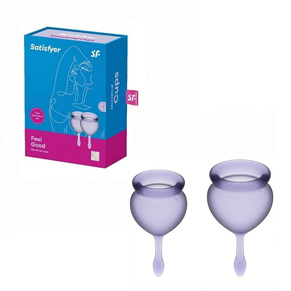 Набор менструальных чаш «Satisfyer Feel good» (Lila)