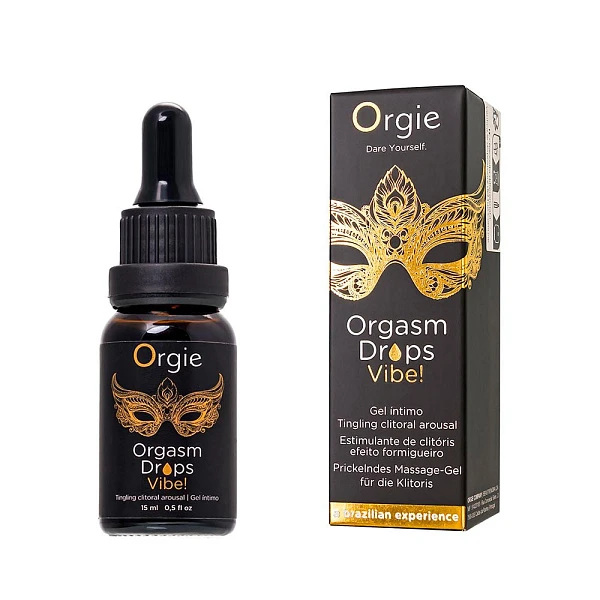 Интимный гель для клитора «Orgasm Drops Vibe!», 15 мл