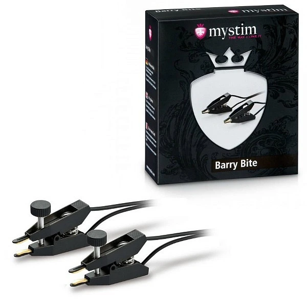 Биполярные зажимы на соски MYSTIM «Barry Bite»