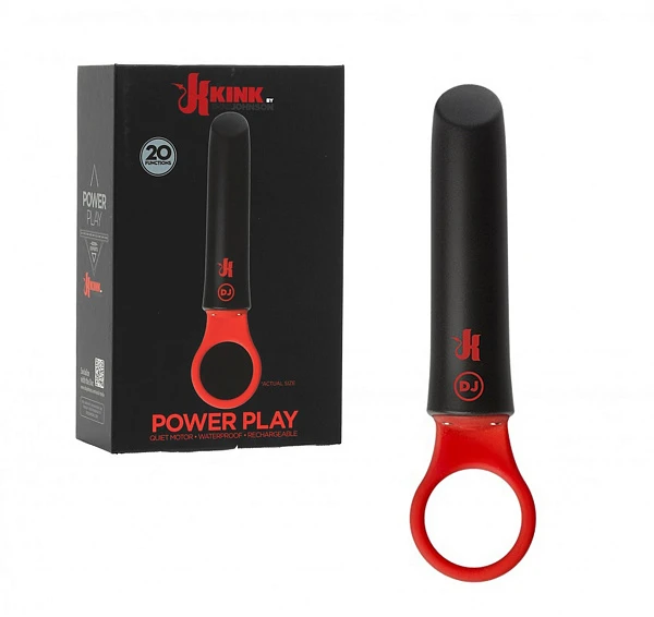 Мощный мини-вибратор «KINK Power Play»