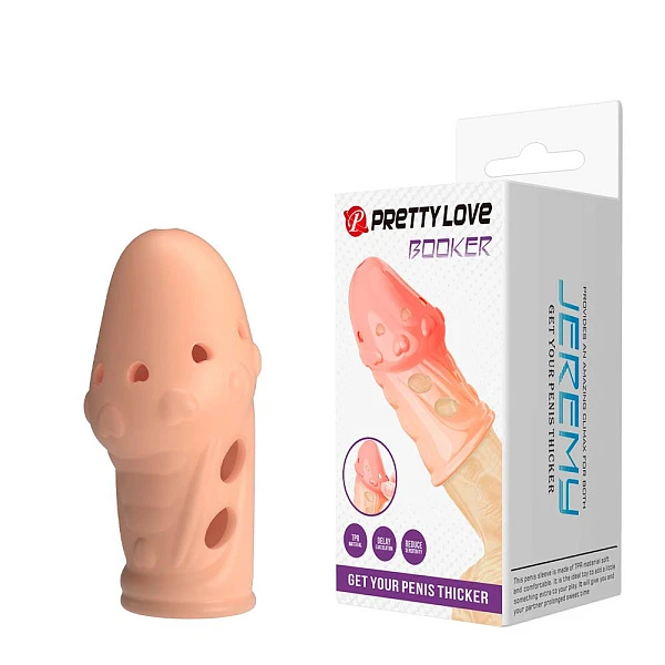 Насадка на пенис «Booker» телесная