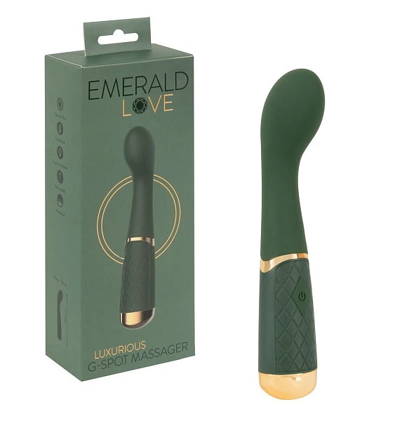 Вибратор «Emerald Love» для точки G