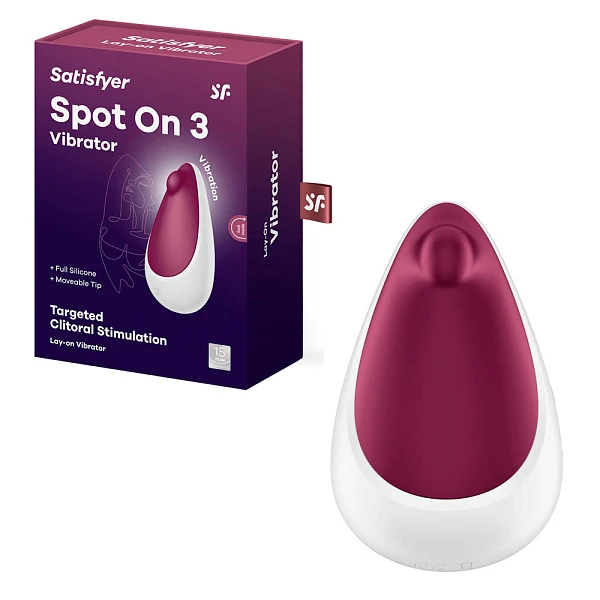 Клиторальный вибростимулятор «Spot On 3», розовый