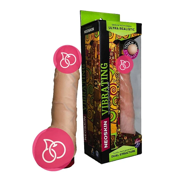 Реалистичный вибратор «HUMAN FORM» 15 см