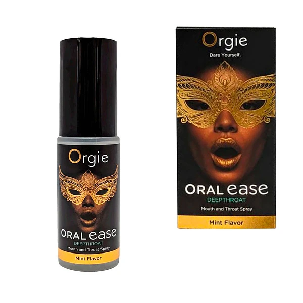 Оральный спрей с охлаждающим эффектом «Oral Ease Deepthroat», мята, 15 мл