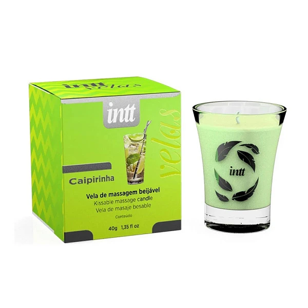 Массажная свеча «Intt Velas» со вкусом коктейля Кайпиринья